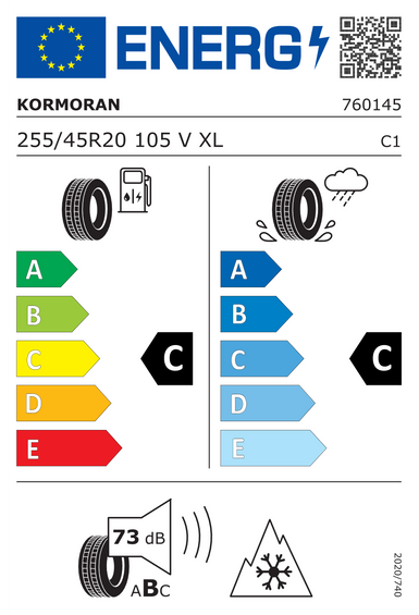 4x ROUES 20 Hiver AUDI Q5 8R Kormoran 255/45 R20