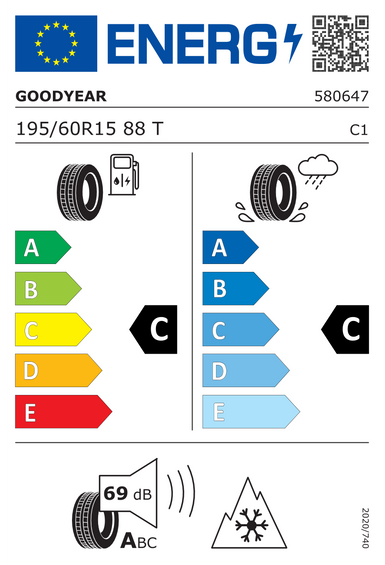 Pneus Goodyear ULTRAGRIP PERFORMANCE 3 195/60 R15 88T