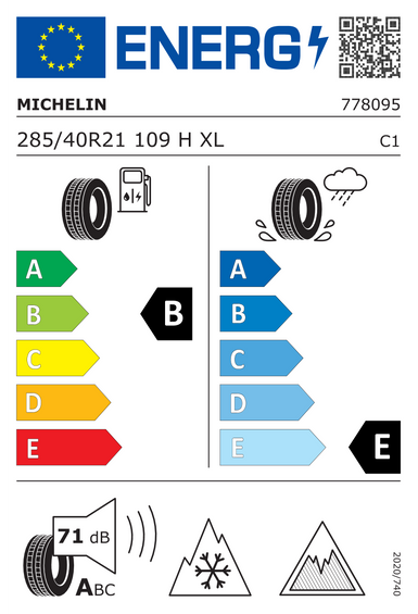 Pneus Michelin X-ICE SNOW 285/40 R21 109H