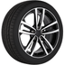 4x ROUES 17 Hiver VW GOLF MK7 5G GOLF MK6 A6 5K Michelin 225/45 R17