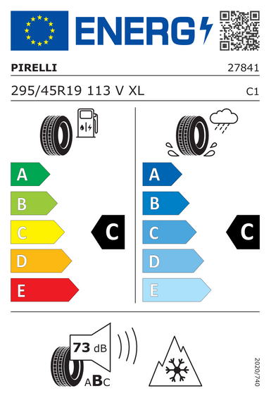 Pneus Pirelli Scorpion Winter XL MGT 295/45 R19 113V