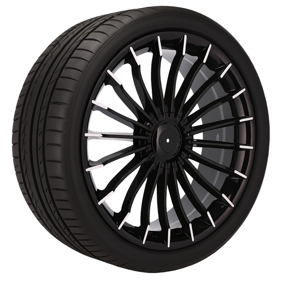 4x ROUES 18 Hiver BMW 5 VI F10 F11 6 III F06 F12 F1 Bridgestone 245/45 R18