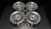 4x Kute jantes 21x8.5+10 s'intégrer dans BMW 5 G60 G61 i5 xDrive Edrive Mpakiet Vossen Style - SM26