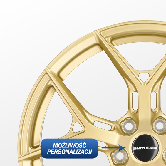 4x Kute jantes 19x9+8 s'intégrer dans AUDI RS3 8Y Sedan Sportback Performance -Złote Y-spoke - SM02