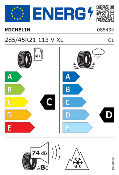 Pneus Michelin PILOT ALPIN 5 SUV XL FR NC0 285/45 R21 113V