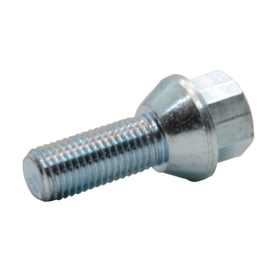 Vis de fixation M12x1,5 / 24mm / cône / galvanisé / K17